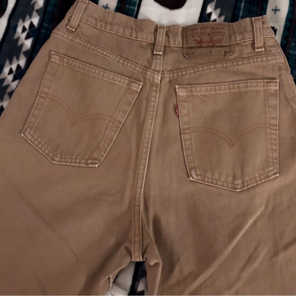 Levi's Women's High Rise Tan Jeans